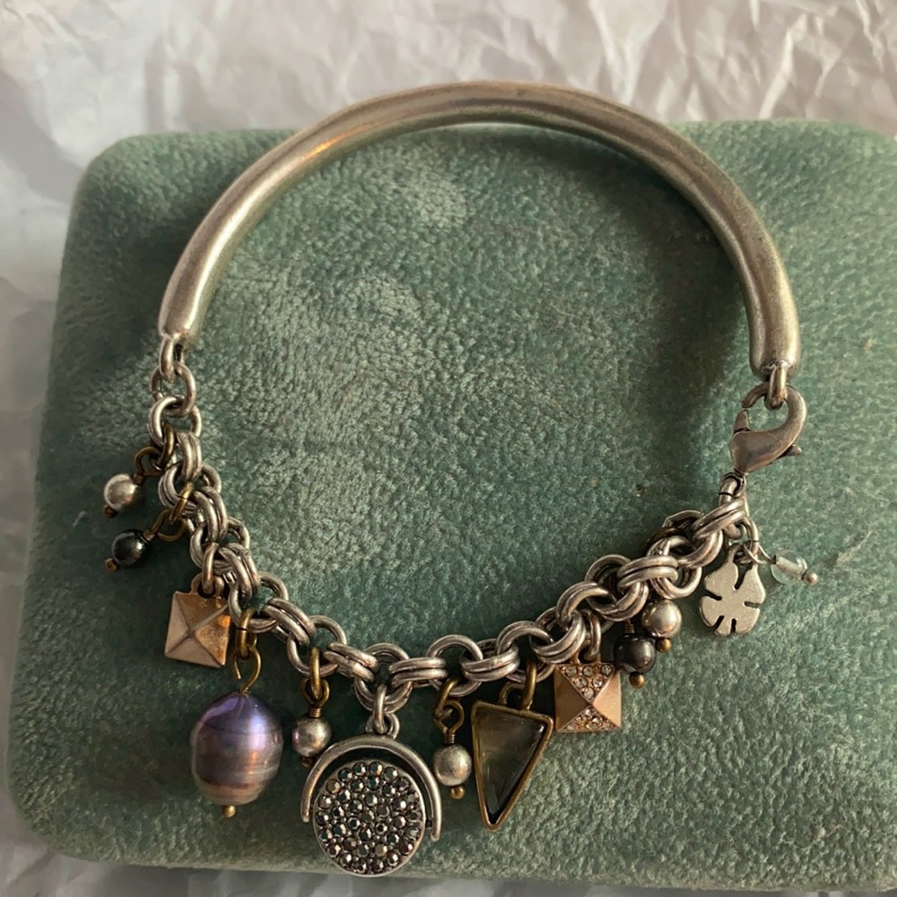 Vintage unique charm bracelet